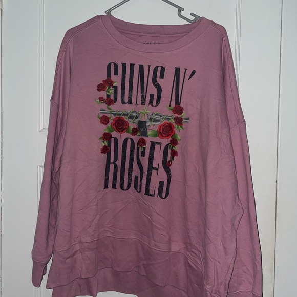 Guns N' Roses Tops - Guns and roses XXL Pink Women's Top